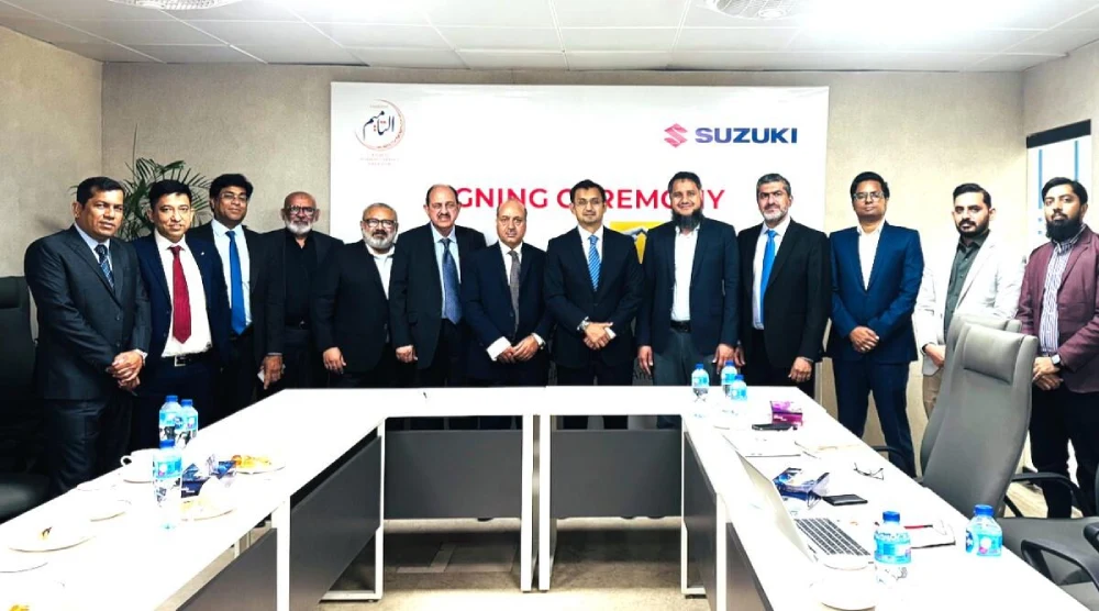 Pak Suzuki and Tameem-United Insurance Window Takaful operations Sign MoU to Launch the Suzuki Insurance Program